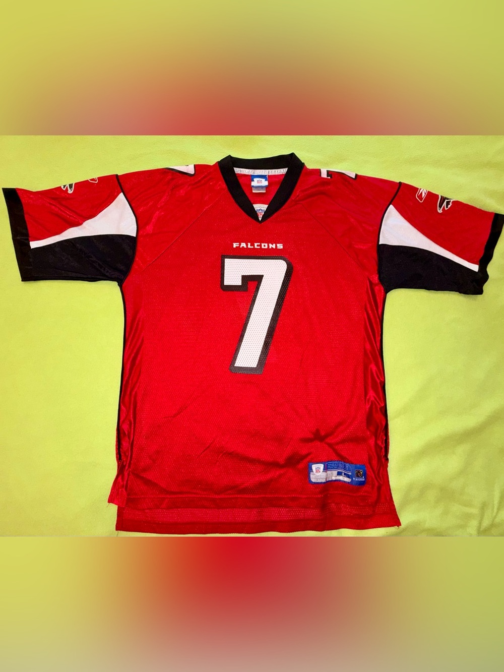 Vintage Reebok Atlanta Falcons Michael Vick #7 Jersey - Size Large Red